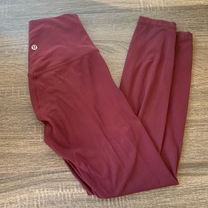 Lululemon align size 4